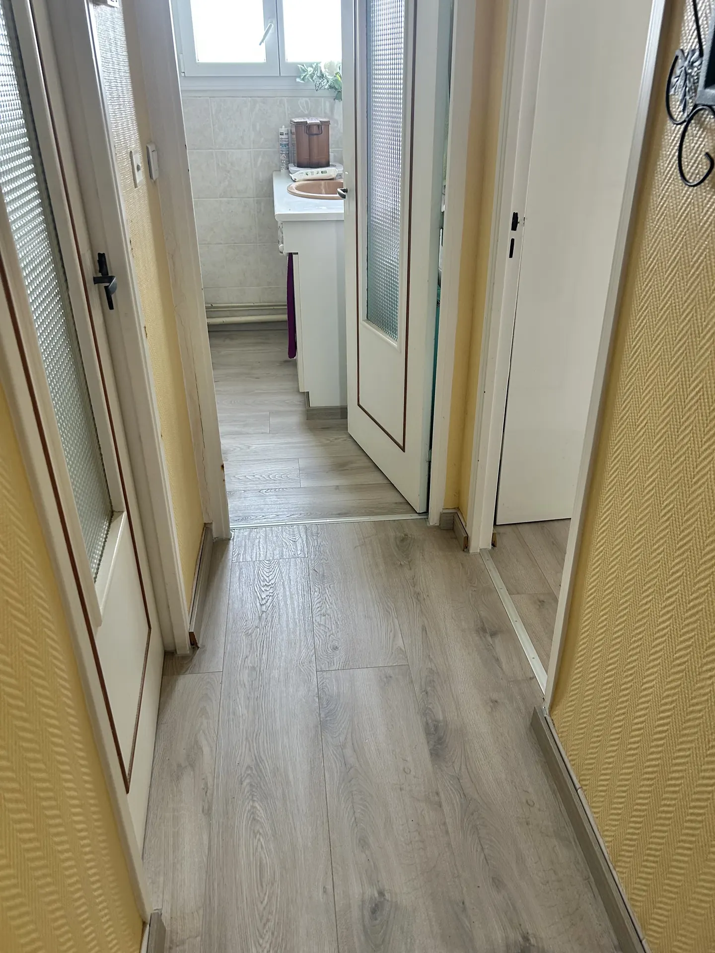 Parquet gris clair à Dax