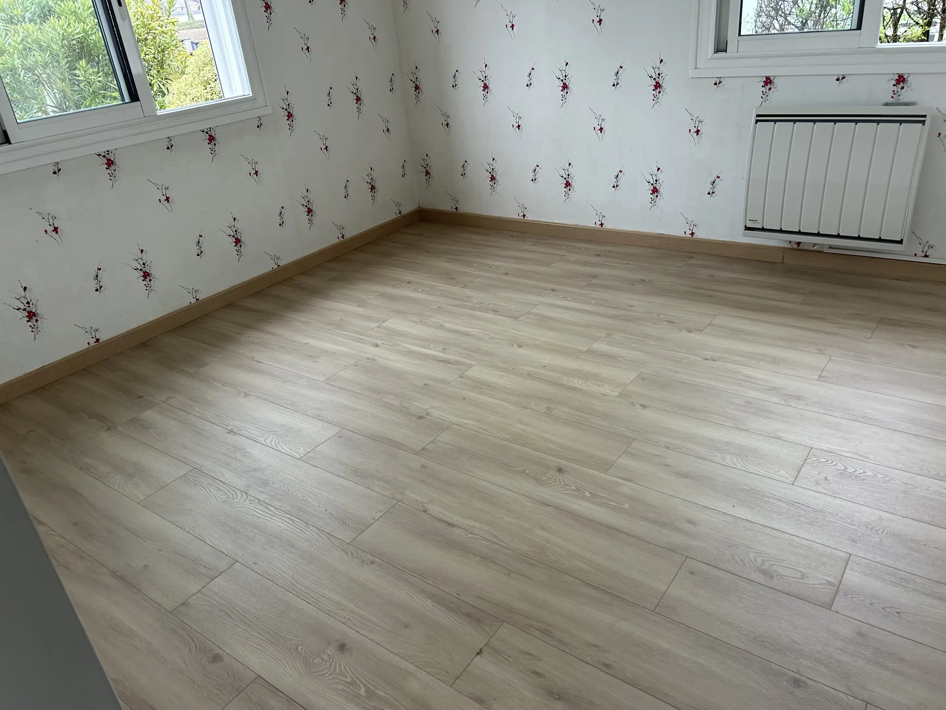 Parquet chêne clair à Ramous